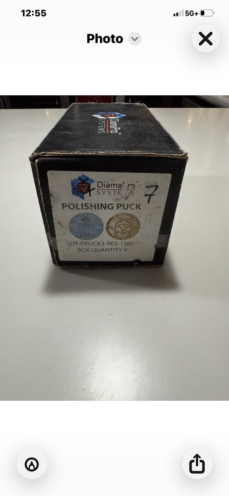 1500 Grit, 9 Pieces, Concrete Polishing Puck