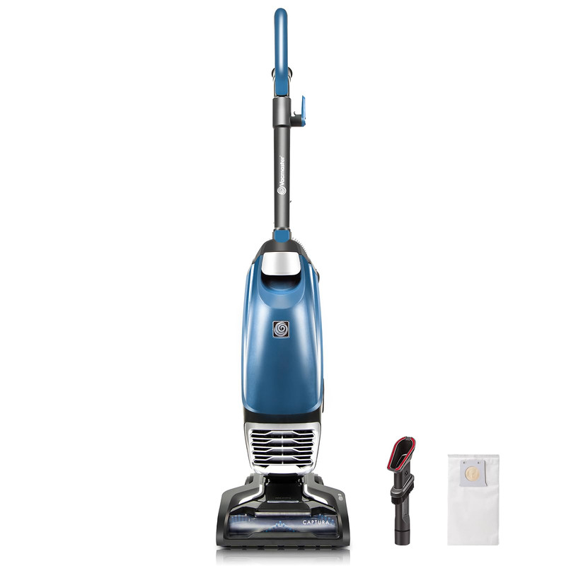 Vacmaster Ub0302E Bagged Upright Vacuum Lightweight Cleaner 2-Motor Power