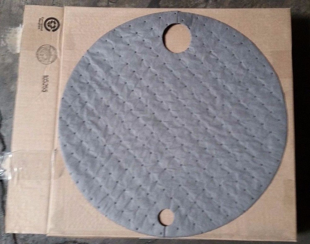Spill Tech GTOP – Absorbent Barrel Top Mat – Brand New – 25 Pads/CS – MAT508