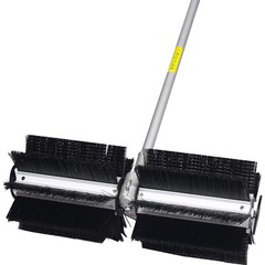 24×9″ 52CC 2 STROKE GASOLINE POWERED SNOW SWEEPER DRIVEWAY LAWNS SNOW CLEAN EPA