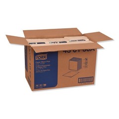 Tork Paper Wiper Plus, 12.5 x 13, White, 1/4 Fold, 90/Pack, 12 Packs/Carton