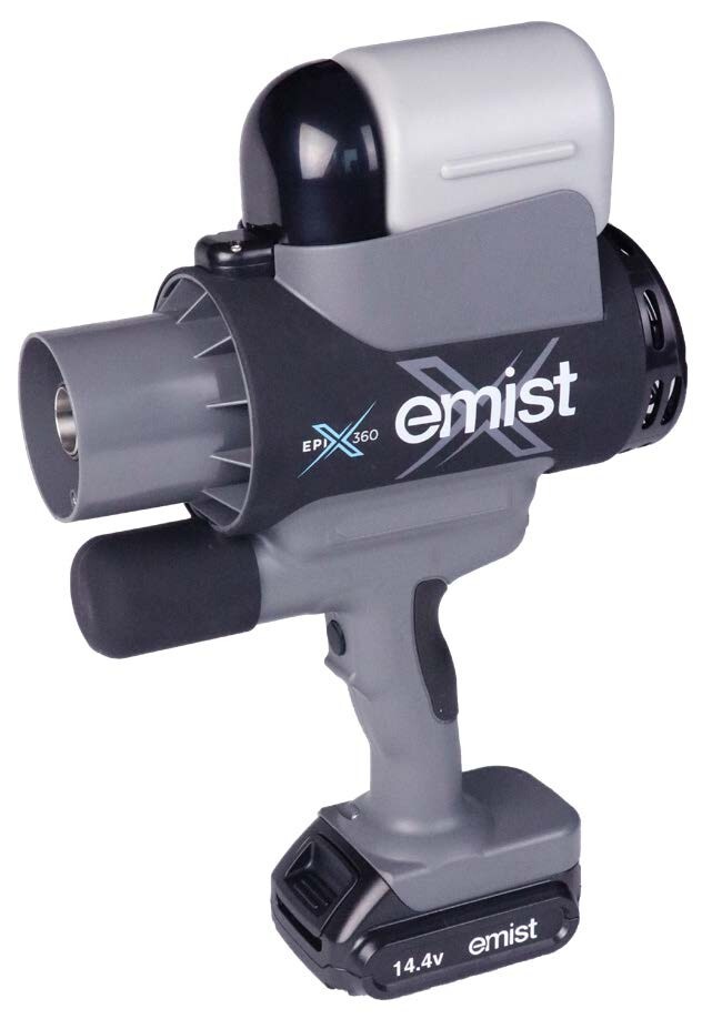 EMist EPIX360 TruElectrostatic Disinfectant Sprayer Bundle w Case & Extras ~ IOB