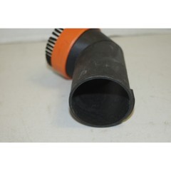 Ridgid 2-1/2 in Dusting Brush Attachment for Wet Dry Shop Vacuums Black U70