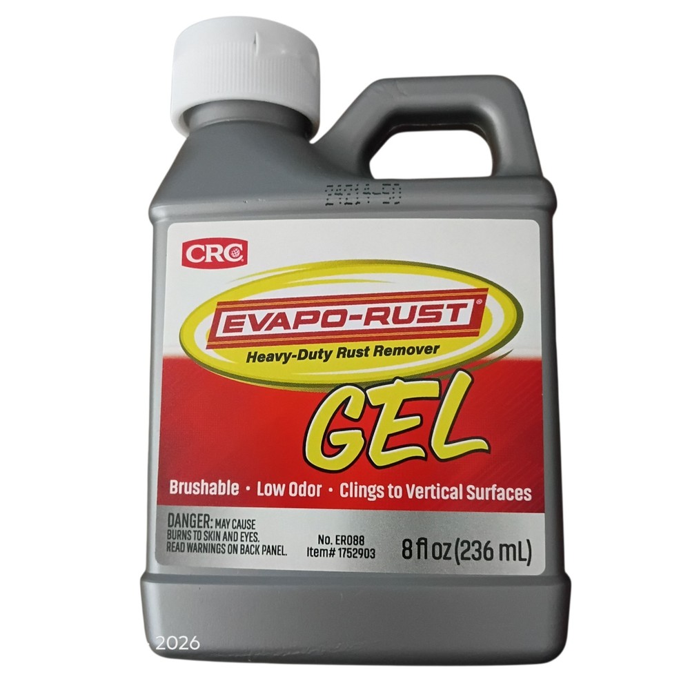 Evapo-rust Gel Rust Remover, 8 Fl Oz, Rust Remover for Vertical Surfaces
