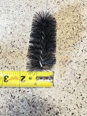 Nylon Pipe Tube Brush 3.5″ 1.5″ Diameter = 18″ In. Overall Length W/ Handle Loop