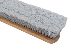 Harper 24 Inch Indoor Smooth-Surface Push Broom Flagged Bristles For Sand Saw