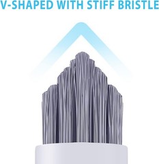 Lumkew Grout Brush Cleaning,Hard Bristle Cleaner for Tile 4 pcs, Black