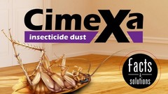 4 oz Cimexa Dust Pest INSECTICIDE & Bellow Puffer Duster Bedbugs Silverfish etc.