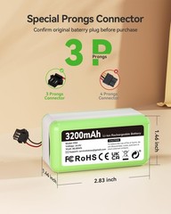 Morpilot 3200Mah Replacement Battery Compatible Eufy Robovac 11S Ideal For Eufy
