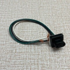 Powr-Flite PX49 RECEPTICAL MOLDED RUBBER 3 WIRE W/CLIP NEW OLD STOCK