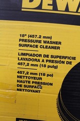 DEWALT 3700PSI 18″ Steel Surface Cleaner For Gas Power Washer DXPA37SC NEW