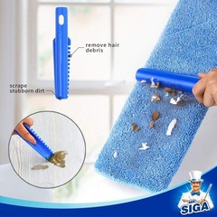 MR.SIGA Professional Microfiber Mop for Hardwood, Laminate, Tile Floor Cleani…