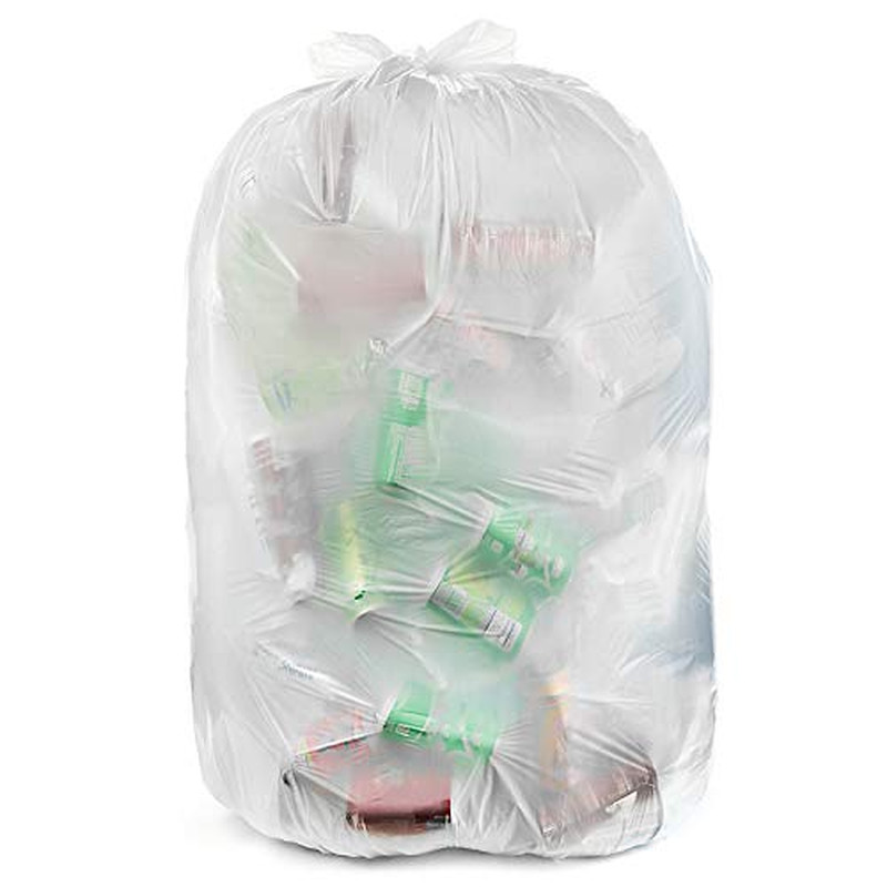 Ultrasac 55-60 Gallon 6.0 Mil Clear Heavy Duty Trash Bags – 39 X 58 – Pack Of