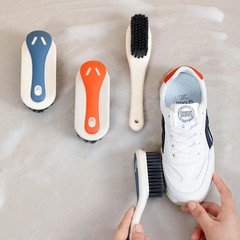 Soft Bristle Scrub Cleaning Brush Stain Remover Fabric Blue