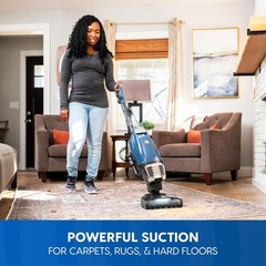 Vacmaster Ub0302E Bagged Upright Vacuum Lightweight Cleaner 2-Motor Power