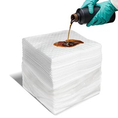 Oil Absorbent Pads Heavyweight Dimpled Pad Garage Accessories, Oil-Only Absor…