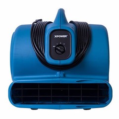 XPOWER P-630 1/2 HP 2800 CFM 3 Speed Air Mover Carpet Dryer Floor Fan Blower