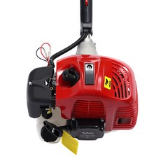 Gas Power 52CC Handheld Sweeper Broom Driveway Turf Artificial Grass Snow Clean