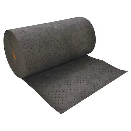 Spilfyter Gff-97Bx Sorbent Roll, 25 Gal, 32 In X 150 Ft, Universal, Gray,