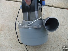 3 Stage Hi Pro Vacuum Motor Carpet Cleaning Extractors Mytee C302LA central vac