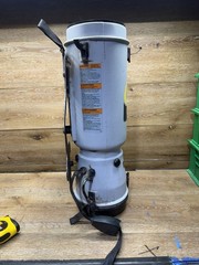 ProTeam LineVacer LV-100 HEPA Backpack Vacuum Cleaner Tested Working READ
