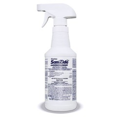 SaniZide Plus Germicidal Spray Surface disinfectant Deodorizer Liquid Alcohol