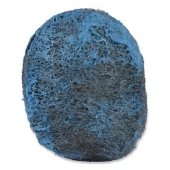 Boardwalk STWLPAD 3 in. x 2.5 in. Steel Wool Soap Pads – Blue (12 BX/CT) New