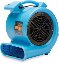 Max Storm 1/2 HP Durable Lightweight Air Mover Carpet Dryer Blower Floor Fan for