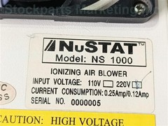 NuStat NS 1000 NS1000 Ionizing Air Blower Fast Ship 30 Days Warranty