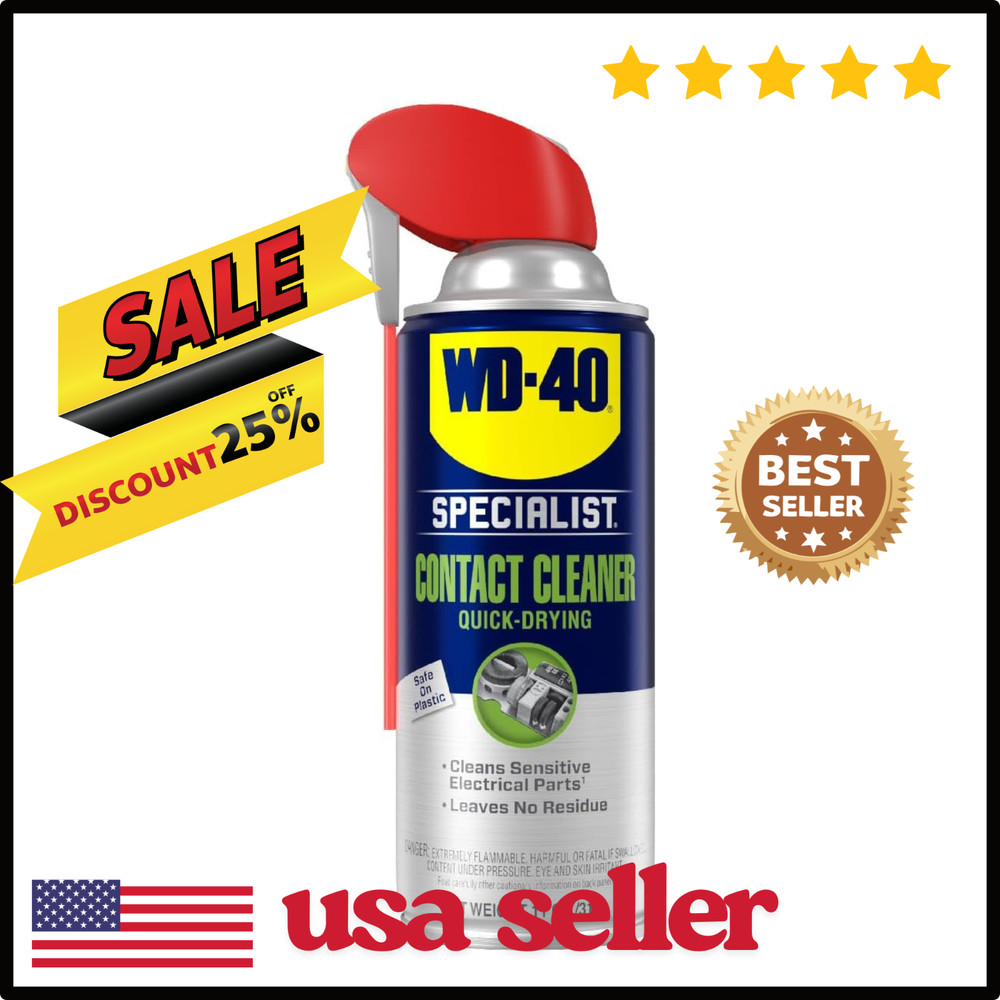 WD-40 Specialist Electrical Contact Cleaner, 11 oz NEW