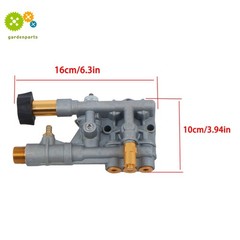 7108366 Pressure Washer Pump Manifold Kit With Mounting Bolts Cleaning Manifold