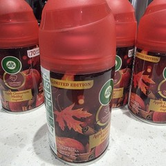 Air Wick 78283CT 5.89 oz Aerosol Spray Refill – Apple Cinnamon Medley (5/CT) New