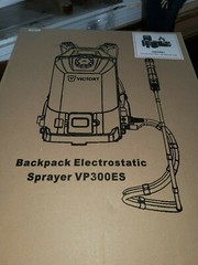 Victory Innovations VP300ES Cordless Electrostatic Backpack Sprayer – 2.25