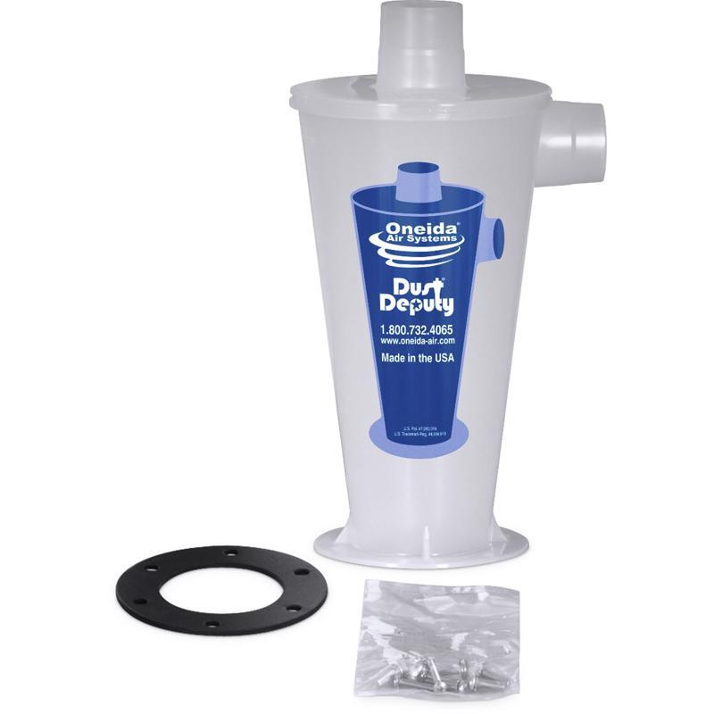 The Dust Deputy DIY Standalone Anti-Static Cyclone Separator