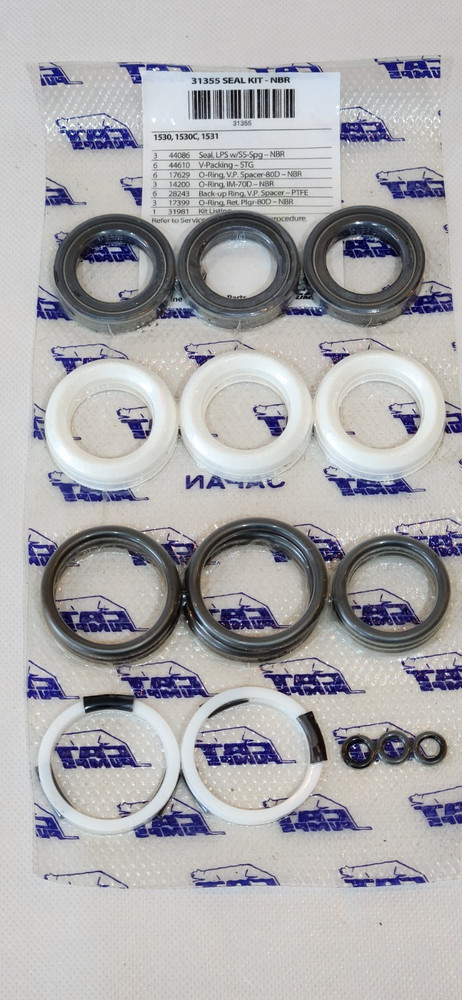 31355 , Cat Pumps 1530 Pump, Cat Pump 1531 Seal Kit OEM Kit