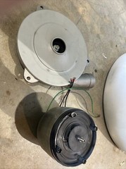 Ametek Lamb 122133-00 Vacuum Mtr/Blwr,Tangential,1 Stge,1 Spd