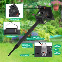 Courtyard Mosquito Killer (2-Pack) – Outdoor Lamp for Patio, Garden & Yard