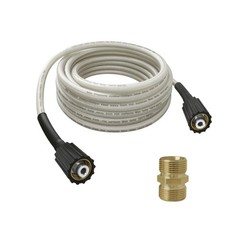 Universal Pressure Washer Hose 7.62 meters, 5200402 with M22 Female Adapters