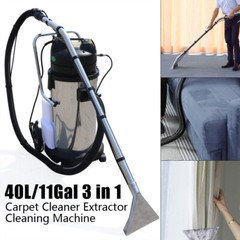 40L Commercial Carpet Cleaning Machine, Vacuum Cleaner Extractor