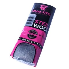 16 Pads Steel Wool Grade #1 MEDIUM Grade for Cleaning & Preparing, Mice Control