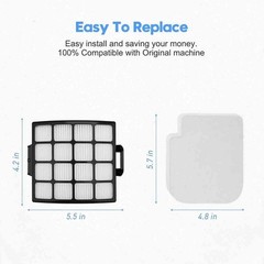 AZ3000 Filter Replacement for Shark AZ3000 AZ3000W AZ3002 Upright Vacuum US