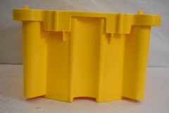 Impact Products 9Y/2626-3Y 6-1/2 Gallon Mop Bucket w/ Wringer Side Press Yellow