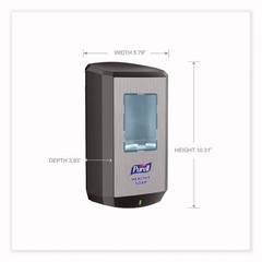 PURELL 653401 4.88 x 8.8 x 11.38 1,200 mL Soap Touch-Free Dispenser GP 1/CT New
