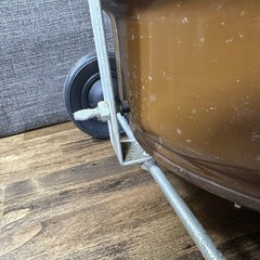 Vintage Mcm Shop-Vac Wet Dry Model 10 Gal Made U.S.A Brown Metal Can Model 777