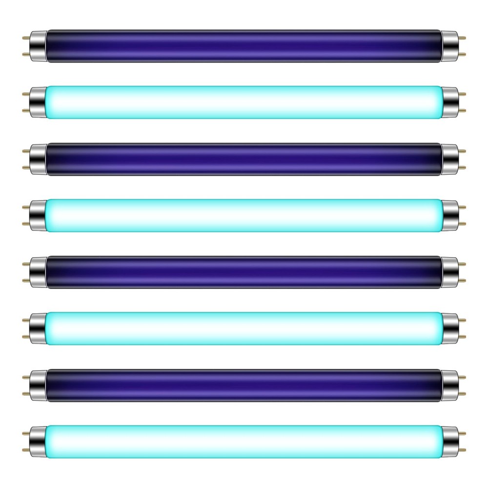 Qualirey 8 Pcs T8 Bug Zapper Replacement Bulbs, 10w Light Bulbs Lamp…