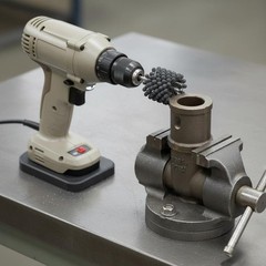 Spherical Head Brush Polishing Deburring Brush Scratchy for Metalworking