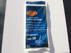 Hoover Type SR Vacuum Bags 3-Pack EnviroCare Microfiltration Allergen Trapping