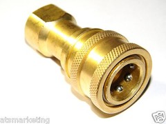 Carpet Cleaning – Brass 1/4″ Quick Disconnect (Set Of 8) for Wand Hoses