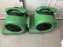 Pair (2) Dri-Eaz Sahara Pro HP Air Movers – F199- ServPro Edition