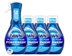 Dawn Powerwash Spray, Dish Soap, Dishwashing Liquid, 16 Fl Oz (Pack of 4)